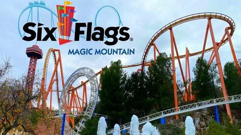Six Flags Magic Mountain California